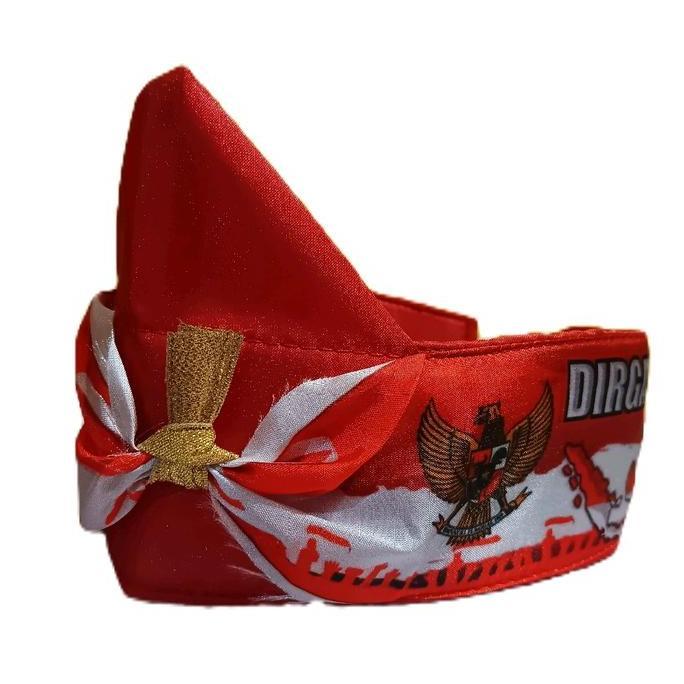 READY TERBARU BANDO KEMERDEKAAN LUCU & UNIK DENGAN DESAIN MERAH PUTIH , LOGO BURUNG GARUDA DAN LOGO 