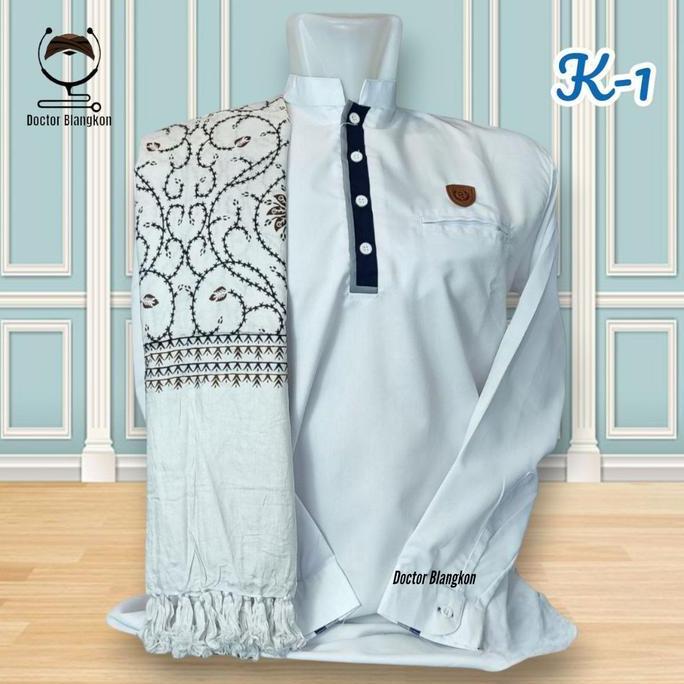 Srios - Sorban Rida Kashmiri Motif Batik Printing Komputer | Sorban Buya Yahya Ngaji Ramadhan Lebara