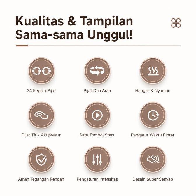 SASTI_PERMATA2 - ALAT PIJAT KAKI ELEKTRIK TERAPI PANAS 3D MULTIFUNGSI PIJAT REFLEKSI TELAPAK KAKI BE