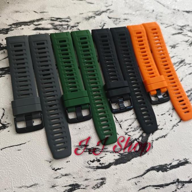 STRAP STRAP RUBBER MODEL ORIGINAL GARMIN INSTINCT WATCH BAND TALI JAM TANGAN SIAP KIRIM