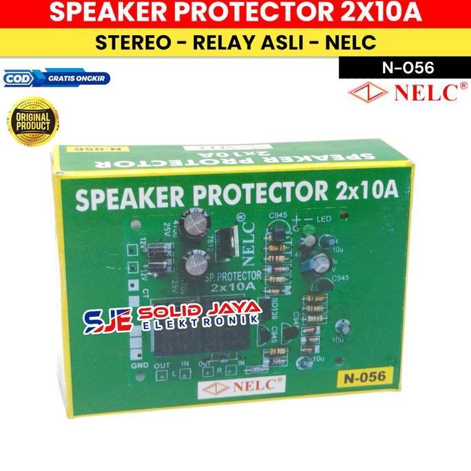 Tron- Kit Protektor Speaker Stereo 20 A 20A Speaker Protector 2 X 10A Relay 2X10A 2X10 A Amper Nelc 