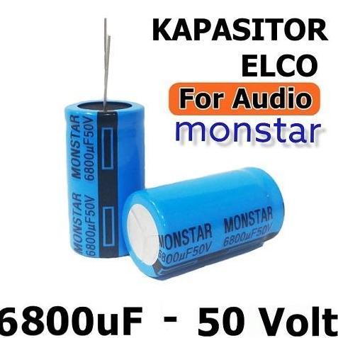 KAPASITOR ELCO 6800UF 50V HIGH QUALITY ELKO 6800 MIKRO 50 VOLT 50V 6800UF 50V 6800UF/50V CAPACITOR