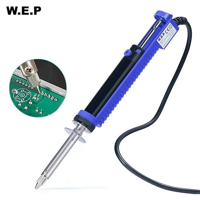 WEP 929D-V Tin Sucker Electric Desoldering Iron Solder Sucker Desolder