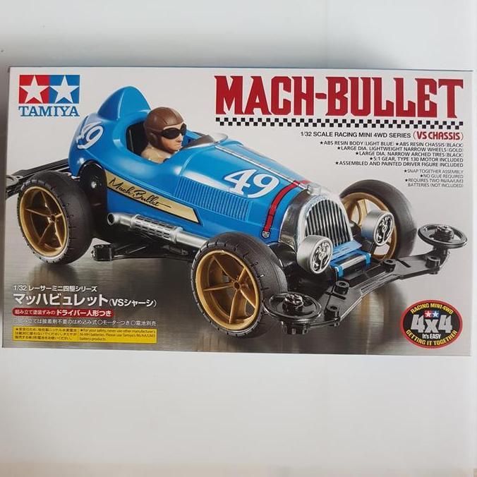 tamiya mach bullet vs chassis