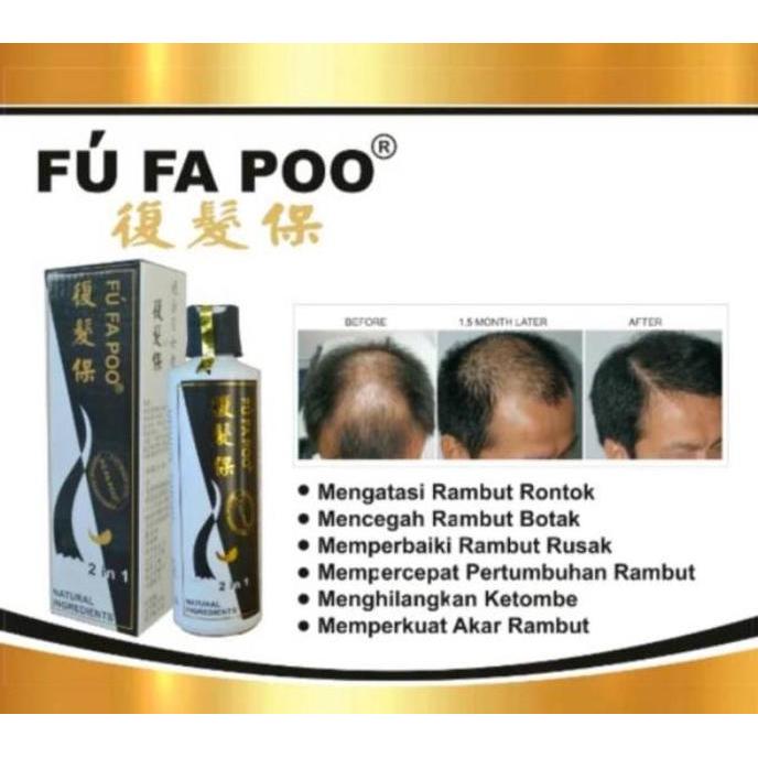 Ear- Fu Fa Poo Shampoo Untuk Rambut Rontok 250 Ml