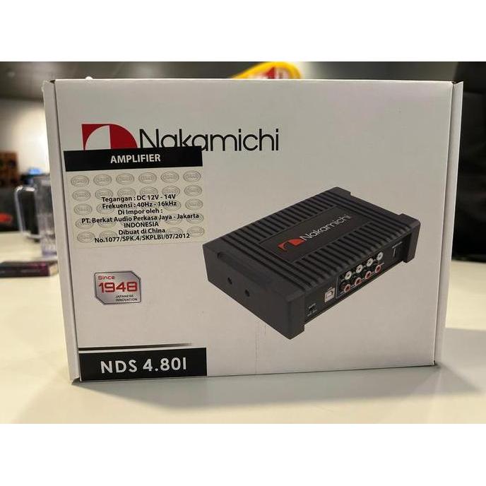 Promo Procesor Nakamichi DSP/ DSP Nakamichi NDS 4.801 Fidela 8channel Diskon