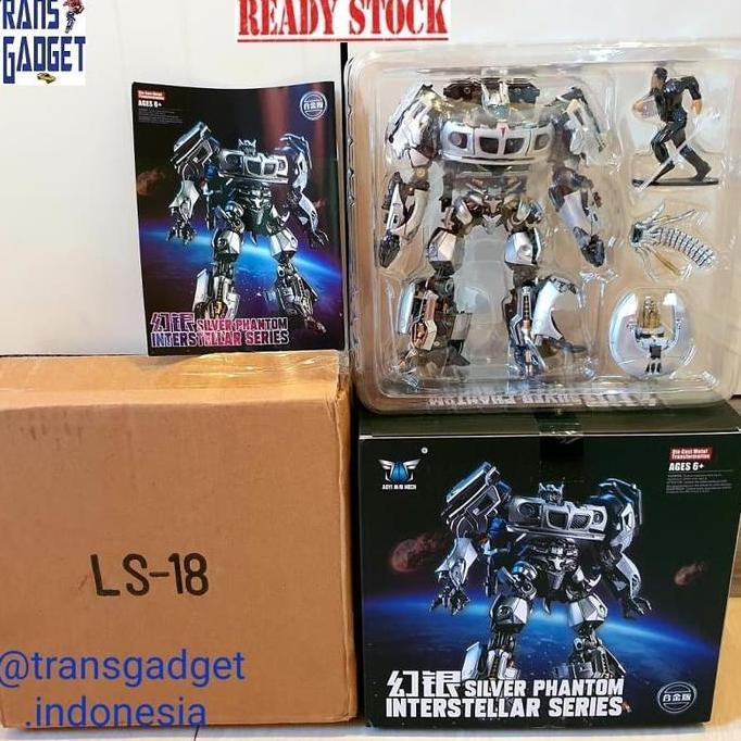 AOYI MECH LS-18 Jazz MPM9 - BmB Deformation LS18 Silver Phantom