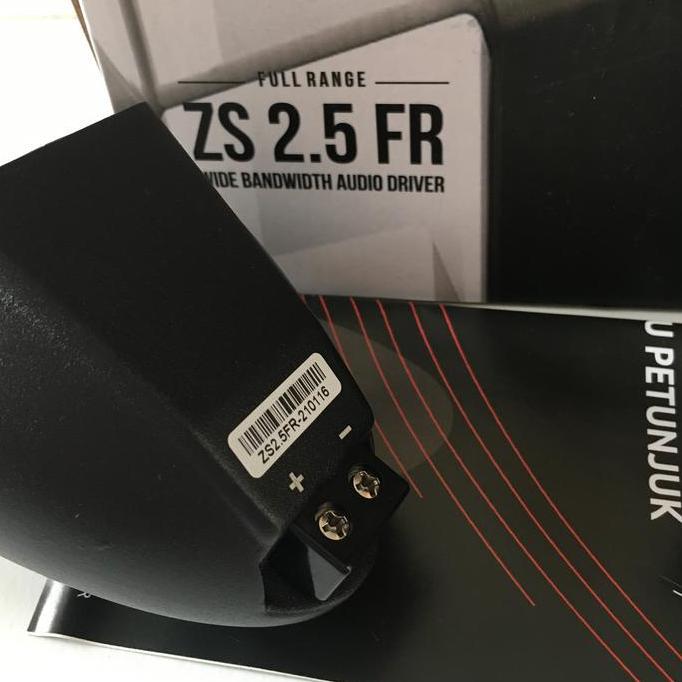 Promo Fullrange Zevox zs 2.5 FR , speaker fullrange 2.5 inch dengan housing Diskon