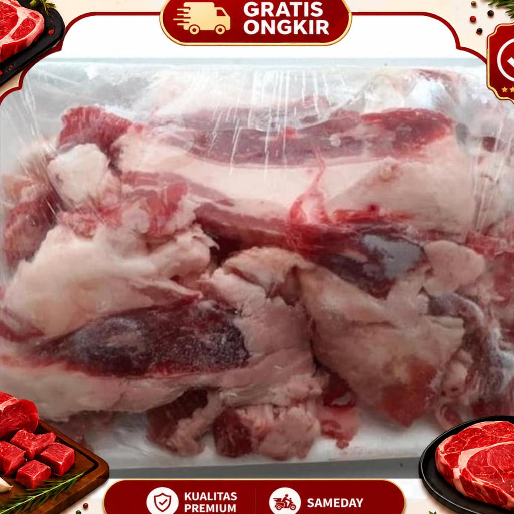Tetelan Daging Sapi Sisa Trimming 500Gr Healthy Wagyu