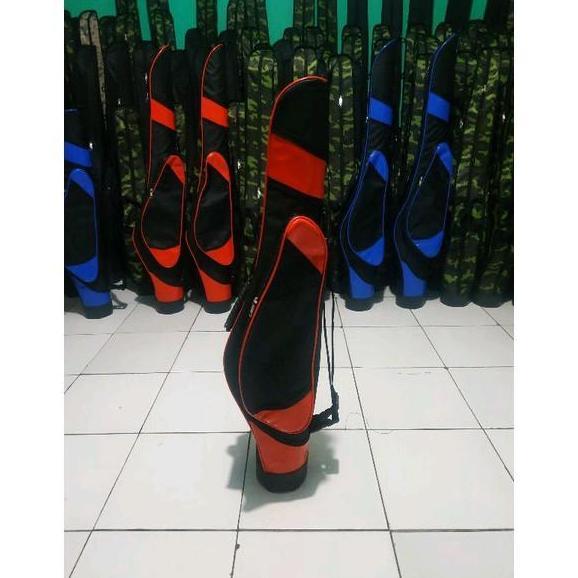 Fish- Tas Joran Pancing Hard Case 90 Cm Fiber + Mangkok Tas Joran Pancing 2 Set Pancing Tas Joran Te