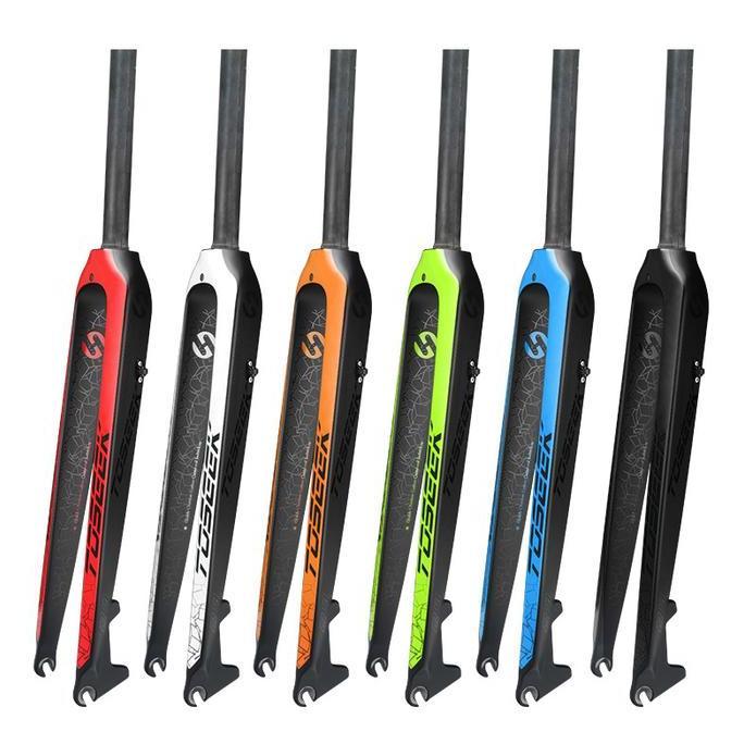 Promo Fork Rigid Carbon Toseek 29 inch 700c Mtb Bisa hybrid Diskon