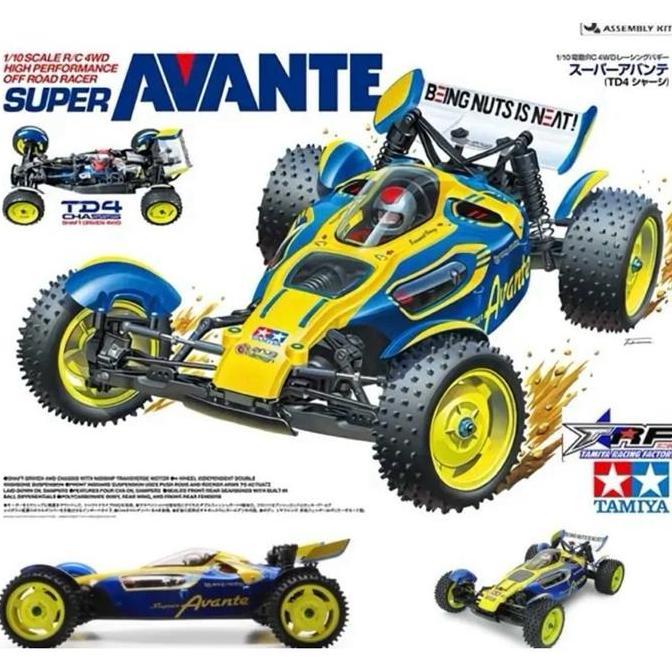 TAMIYA 58696 1/10 RC SUPER AVANTE (TD4)