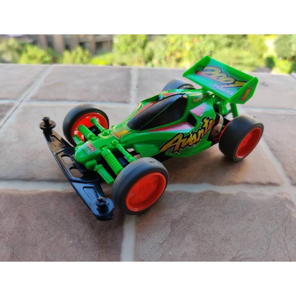 Ready Rep. Tamiya Mini 4wd Merk Ruize Avante 2001 Green Sp. Zero Chassis