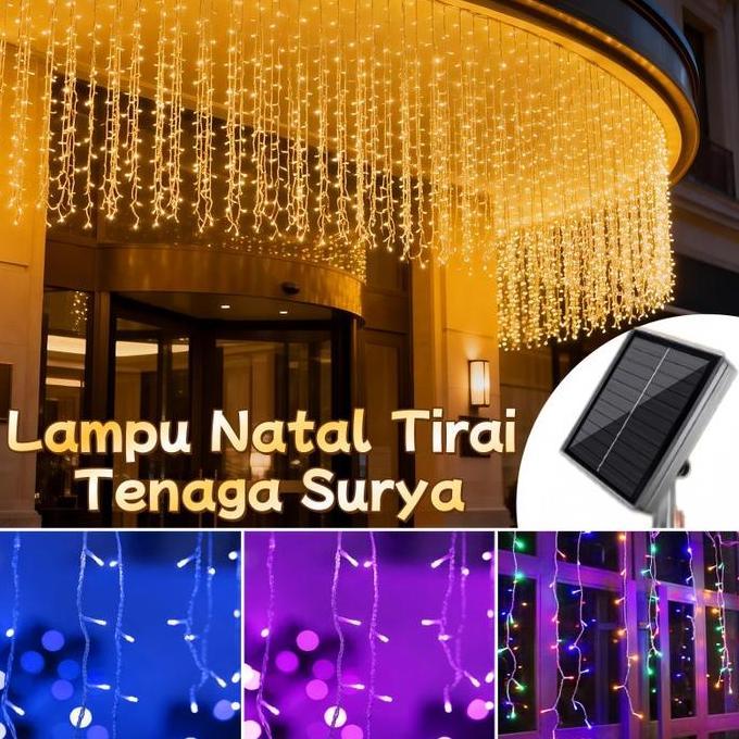Kelap Kelip Lampu Hias Tirai Outdoor Waterproof Lampu Hias Lampu Ramadhan Lampu Kelap Kelip Kamar La