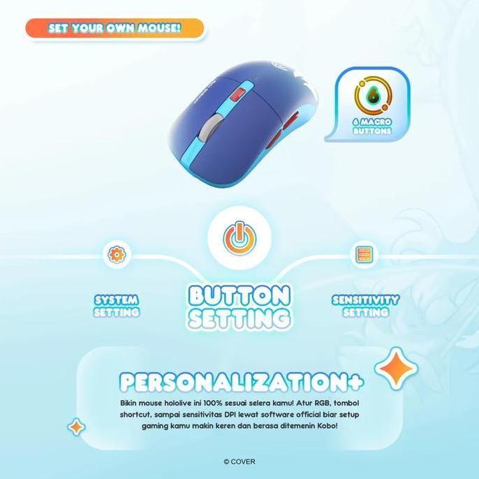 FANTECH X KOBO  / FANTECH X VESTIA ZETA / FANTECH X KOBO KANAERU HOLOLIVE EXCLUSIVE LIMITED EDITION 