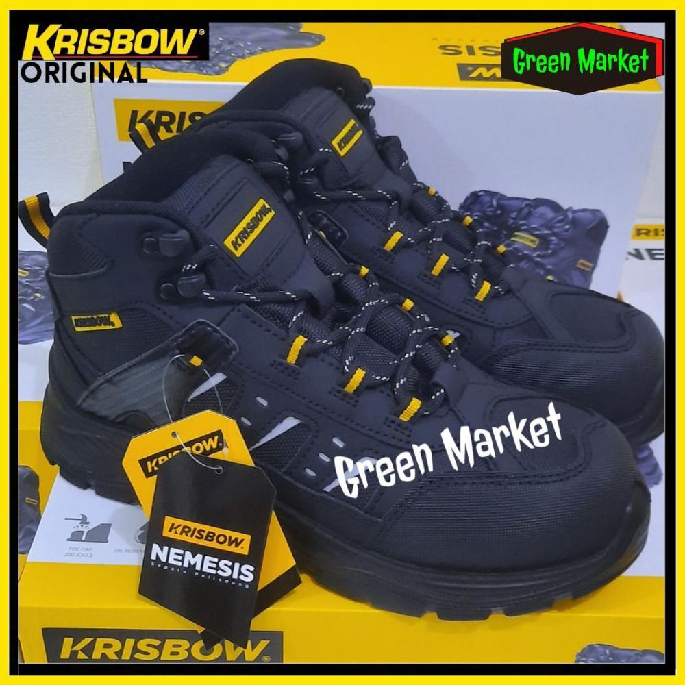 Grade Ori Sepatu Safety Krisbow Nemesis || Safety Shoes Krisbow Nemesis