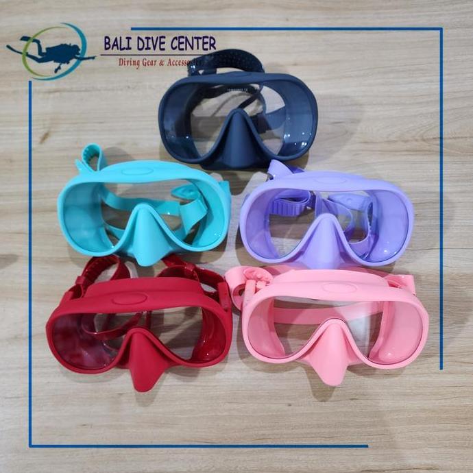 Mask Diving Frameless M1 - masker diving snorkeling Top