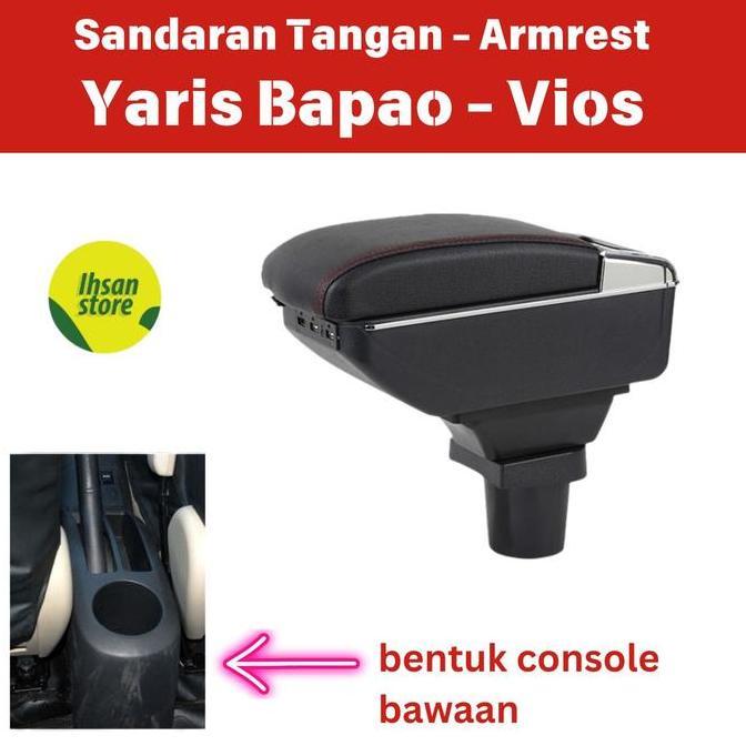 Sandaran Tangan Toyota Yaris Armrest Yaris Bakpao armrest Vios Console Box Yaris Bapao Diskon
