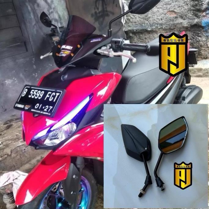 Spion X1 Aerox Old Aerox New Spion Aerox Old Aerox New Kaca Spion Aerox New 155 Motorcycle Promo