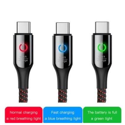 Baseus Auto Disconnect Data Cable TYPE C Support Fast Charging QC 3.0
