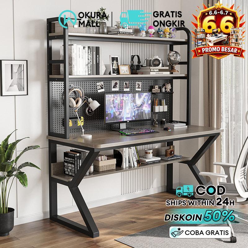 Meja Belajar Minimalis Meja Belajar Anak Meja Gaming Minimalis Meja Komputer 80Cm/100Cm/120Cm/140Cm