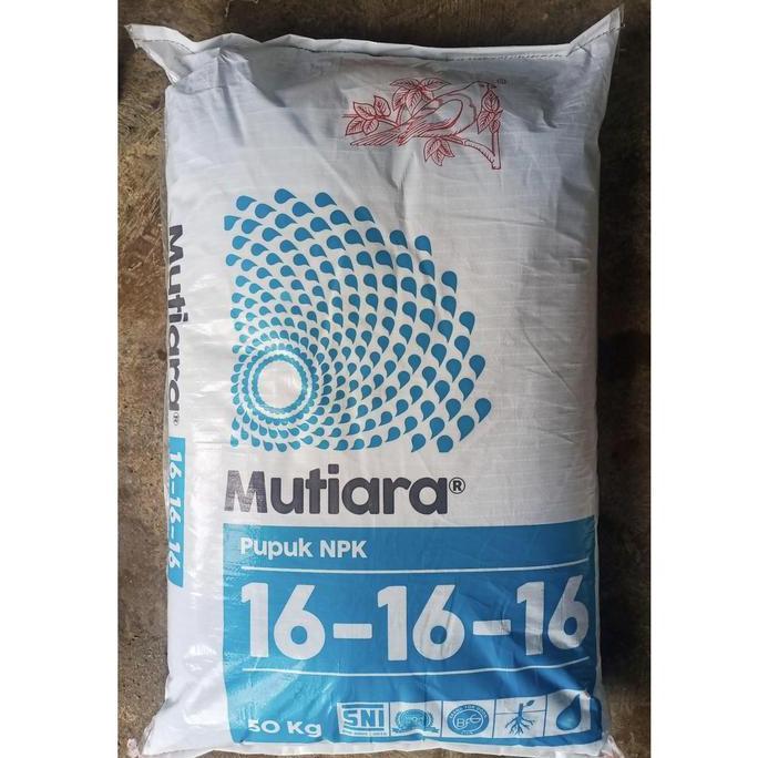 TERBARU - PUPUK NPK MUTIARA 161616 MEROKE KEMASAN BALL 50kg