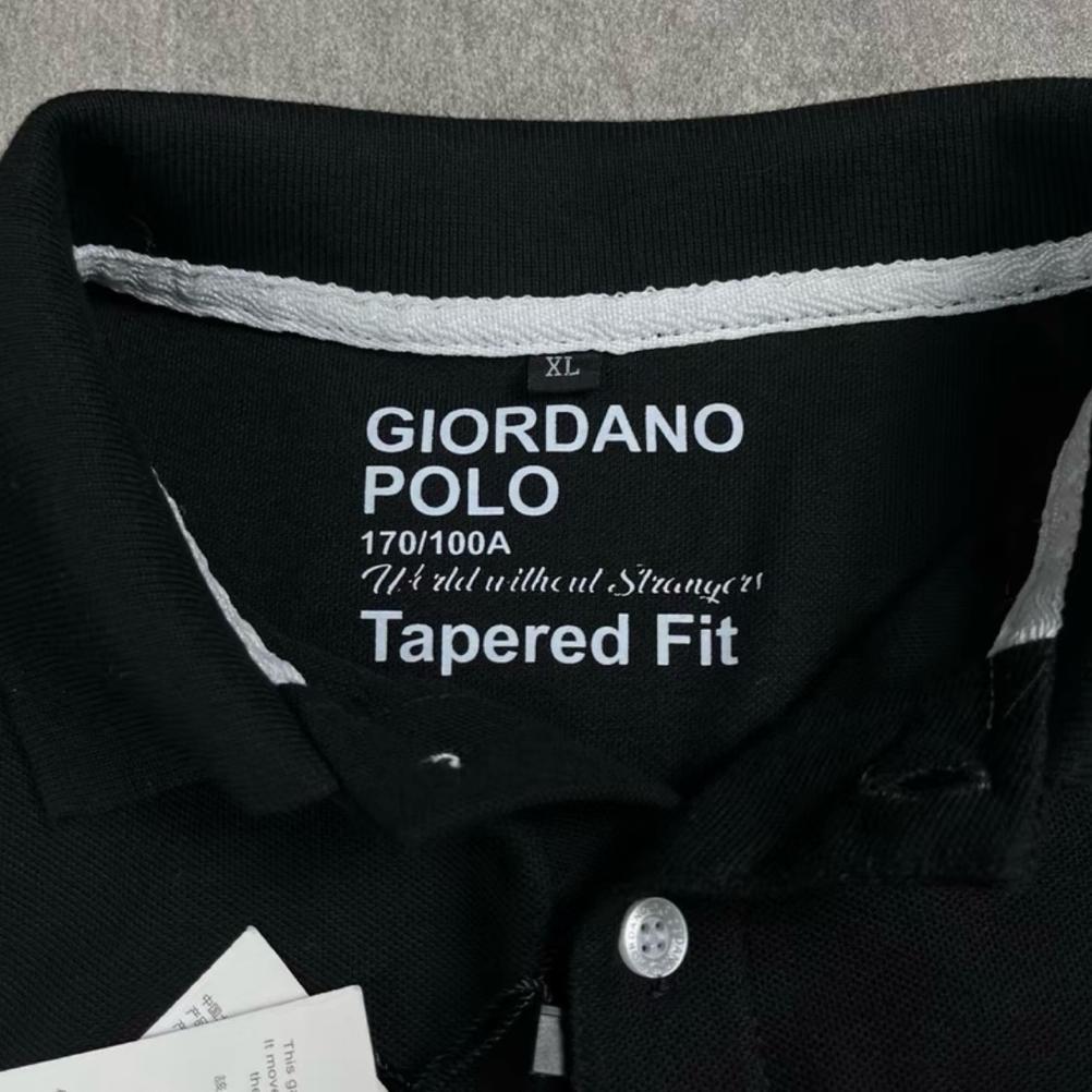 TERMURAH GIORDANO POLO SHIRT PREMIUN DISTRO / KAOS POLO GIORDANO LOGO BORDIR