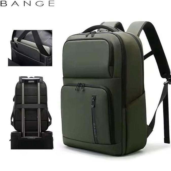 abelhandi711 - bange tas ransel pria laptop kerja backpack pria 15.6 inch bg7822
