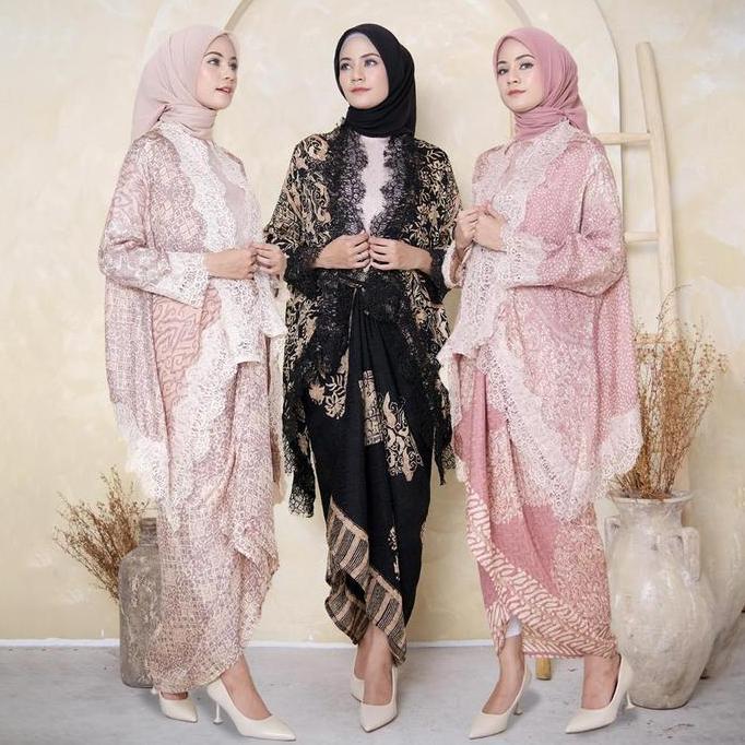 Yasmine Outer Batik Viscose Set (Outer & Rok Lilit)