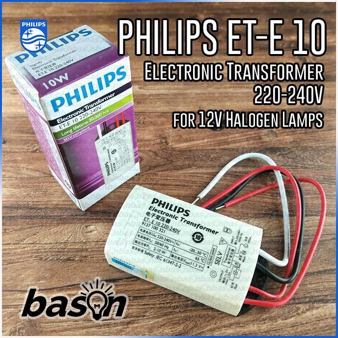 Light- Philips Electronic Ballast Et-E 10 Led (Ballast Lampu Halogen Led)