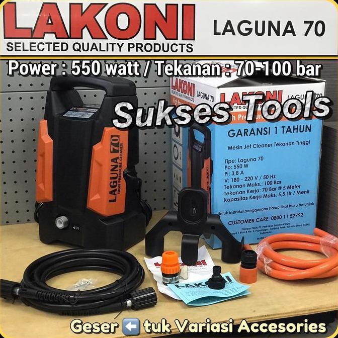 Terbaik Mesin Steam Lakoni Laguna 70 Jet Cleaner Laguna70 Cuci Motor Mobil AC Terimakasih