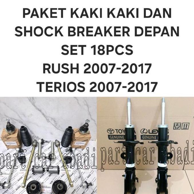 SAMOJAPAN Full Komplit ShockBreaker Shock Breaker Depan Dan Kaki kaki Rush Terios 2007 2008 2009 201