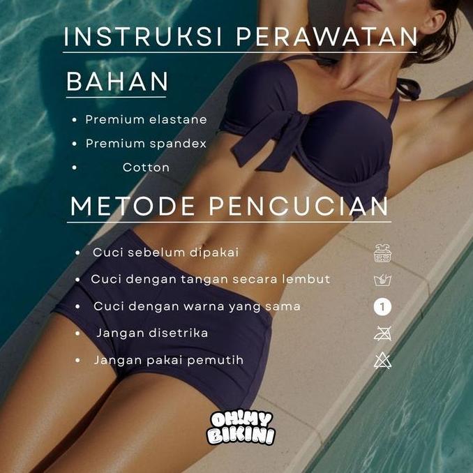 COASTAL Bikini Set | Baju pantai | Murah | Bikini Lucu | OhMyBikini