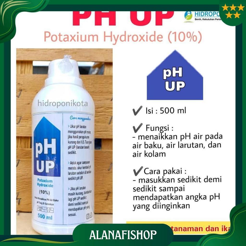 PH UP & PH DOWN isi 500 ml - ph down kolam & hidroponik - ph up kolam & hidroponik Ori