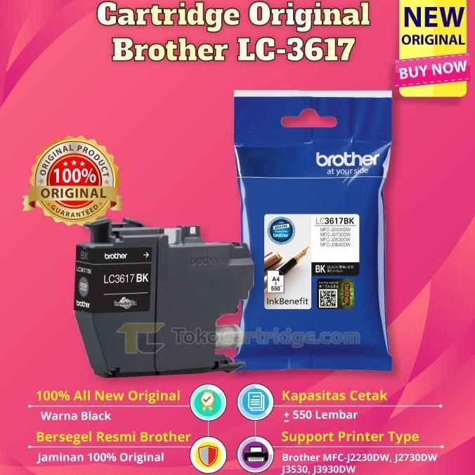 Ink Benefit Cartridge LC3617 Brother MFC-J3530DW J3930DW J2730DW J3530