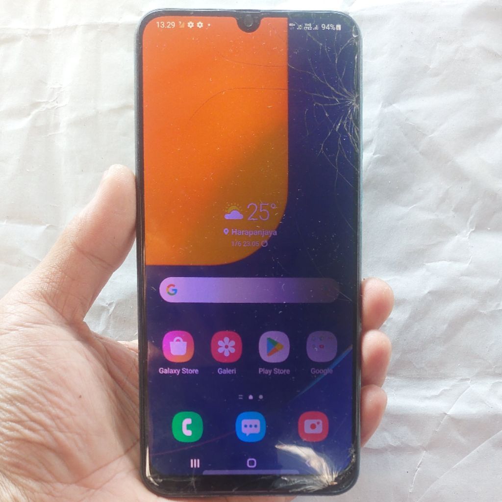 Hp Samsung A50S 6/128 Second Eks Garansi Resmi Sein