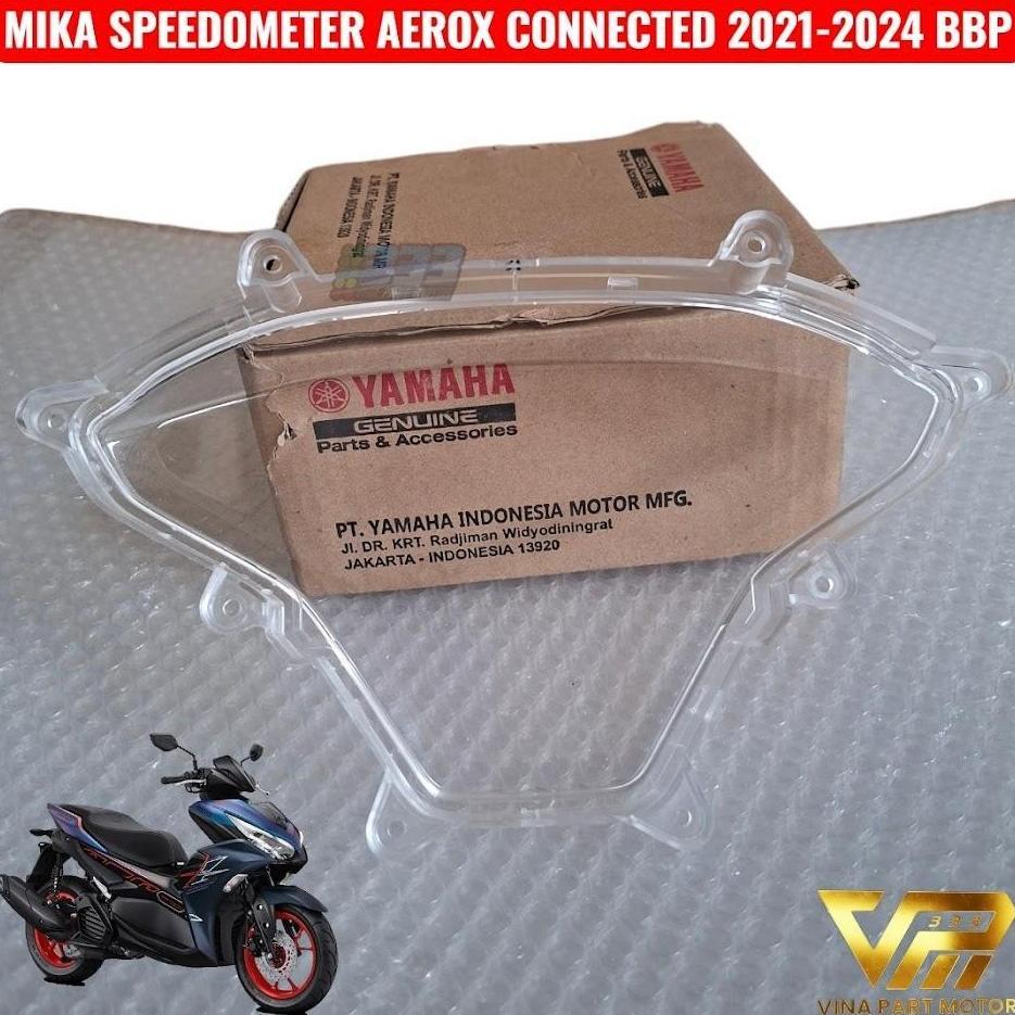 Mika Speedometer Aerox New Connected Kaca Speedometer All New Aerox 155 Connected Tahun 2021 - 2024