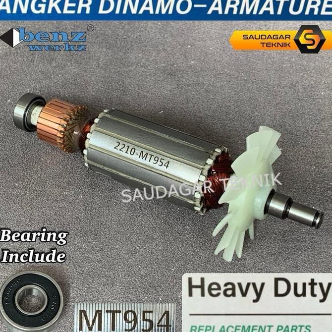 Armature Maktec Mt 954 Angker Mesin Gerinda Tangan Maktec Mt954 Dimamo Maktec
