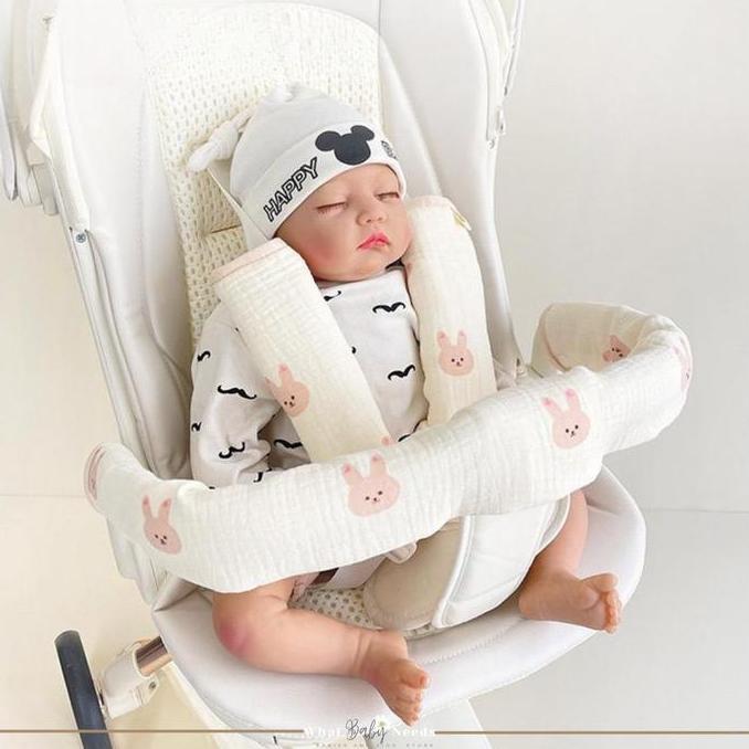 ANGELABINDASMA_ - BABY STROLLER BELT COVER / KAIN PELAPIS GAGANG STROLLER / SARUNG GAGANG STROLLER B