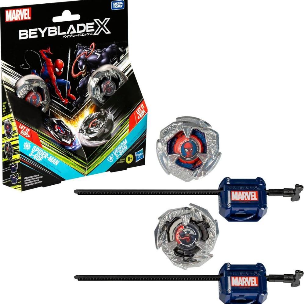 Beyblade X Transformers Collab Optimus Prime 4-60P Vs. Megatron 4-80B, Multipack