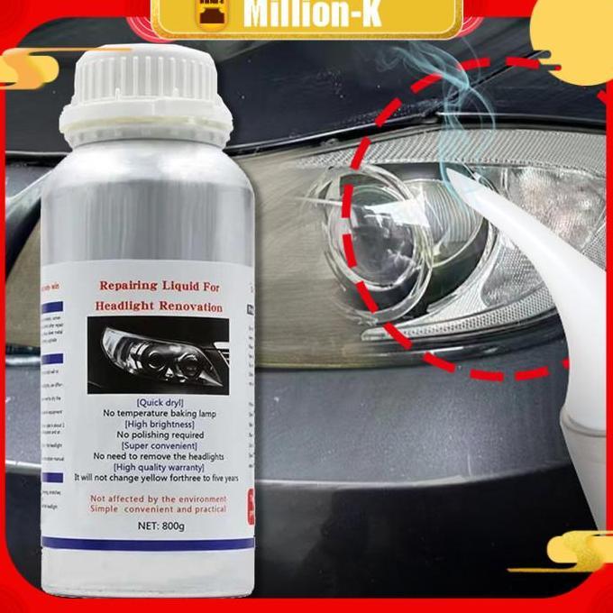 CLAKONE Headlamp Polish / Pembersih Kaca Lampu Mobil Kusam / Headlight Restored / Mobil Pengkilap He