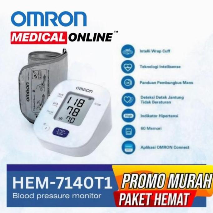 Long- Tensimeter Omron Hem-7140T + Bluetooth Tensimeter Dital Omron 7140T1