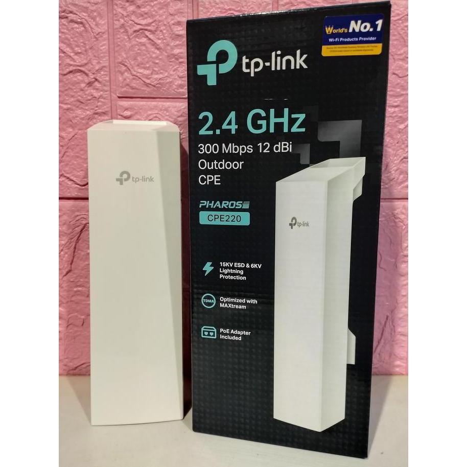 Netlink- Tp- Cpe220 300Mbps 12Dbi Outdoor Cpe Router Tp Pharos Cpe220