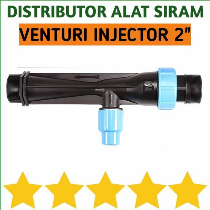 Newton- Venturi Injector Inch Ventury Fertilizer Pupuk Ozon Kolam Ikan Koi "