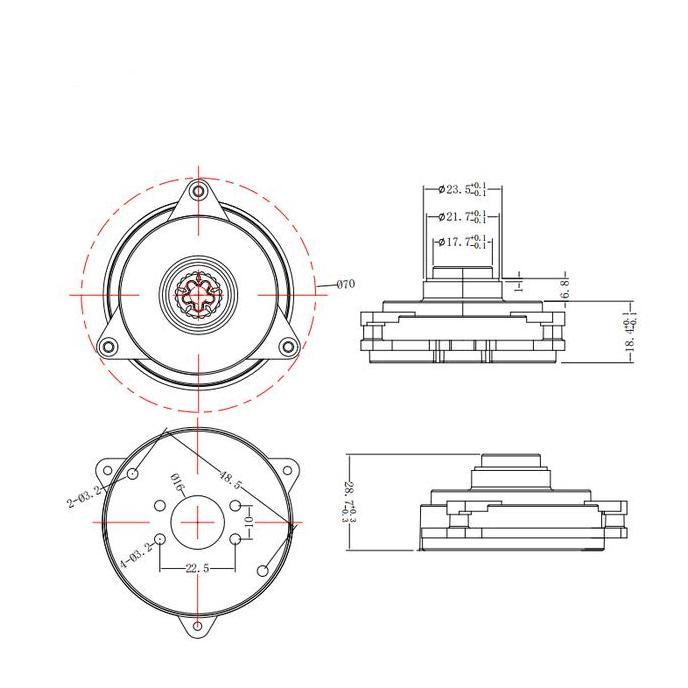 Citavanesha65 - Multi Sparepart Gearbox Gear As Gigi Mesin Food Processor Chopper Blender Kapsul Mod