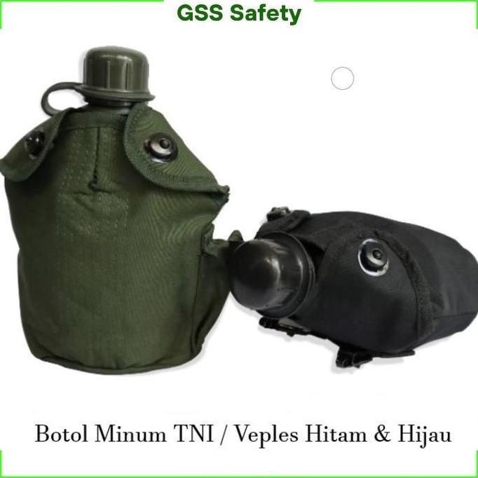 Botol Minum TNI - Veples Botol Minum Army Camping Veples TNI