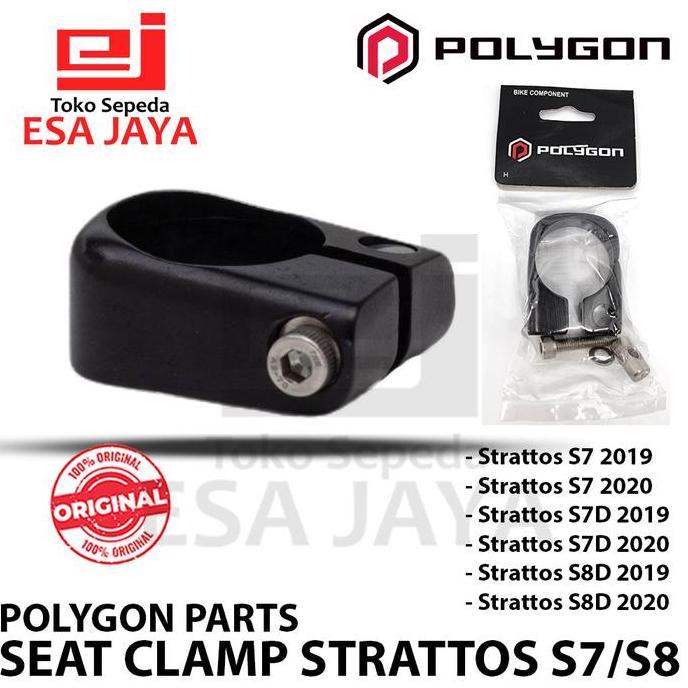 NEW Seat Clamp Strattos S7 S7D S8D 2019 2020 Original Polygon Seatclamp