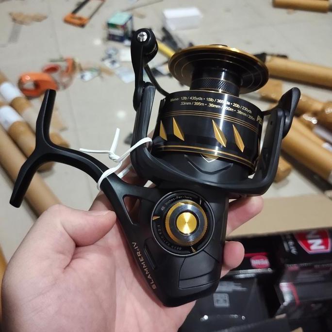 reel penn slammer IV 6500 hs gold