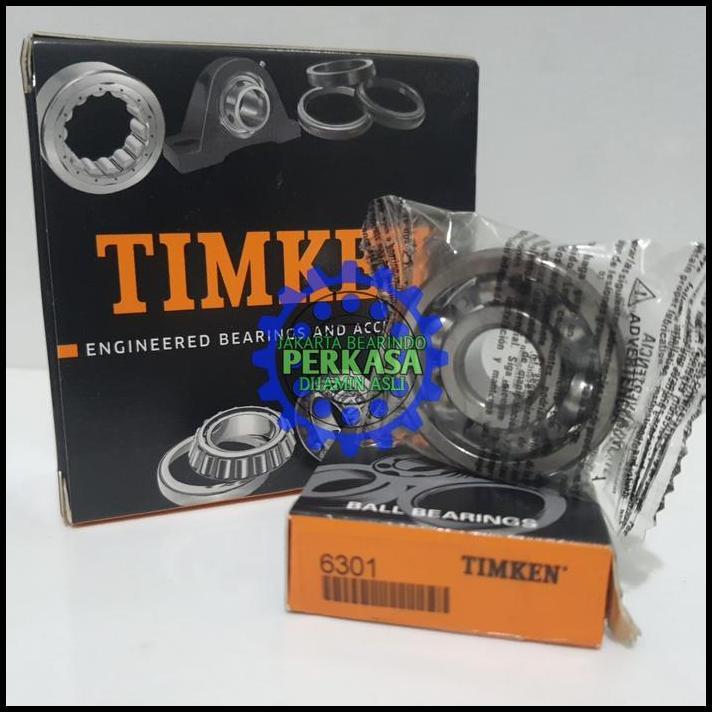 DISKON BEARING 6301 / 6301 C3 POLOS TANPA TUTUP TIMKEN ASLI !!!!!!!