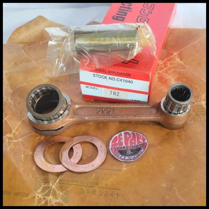 TERLARIS STANG SEHER SUZUKI TRS TRZ 118CC KATANA 3931 STANG PISTON CONROD ASSY 